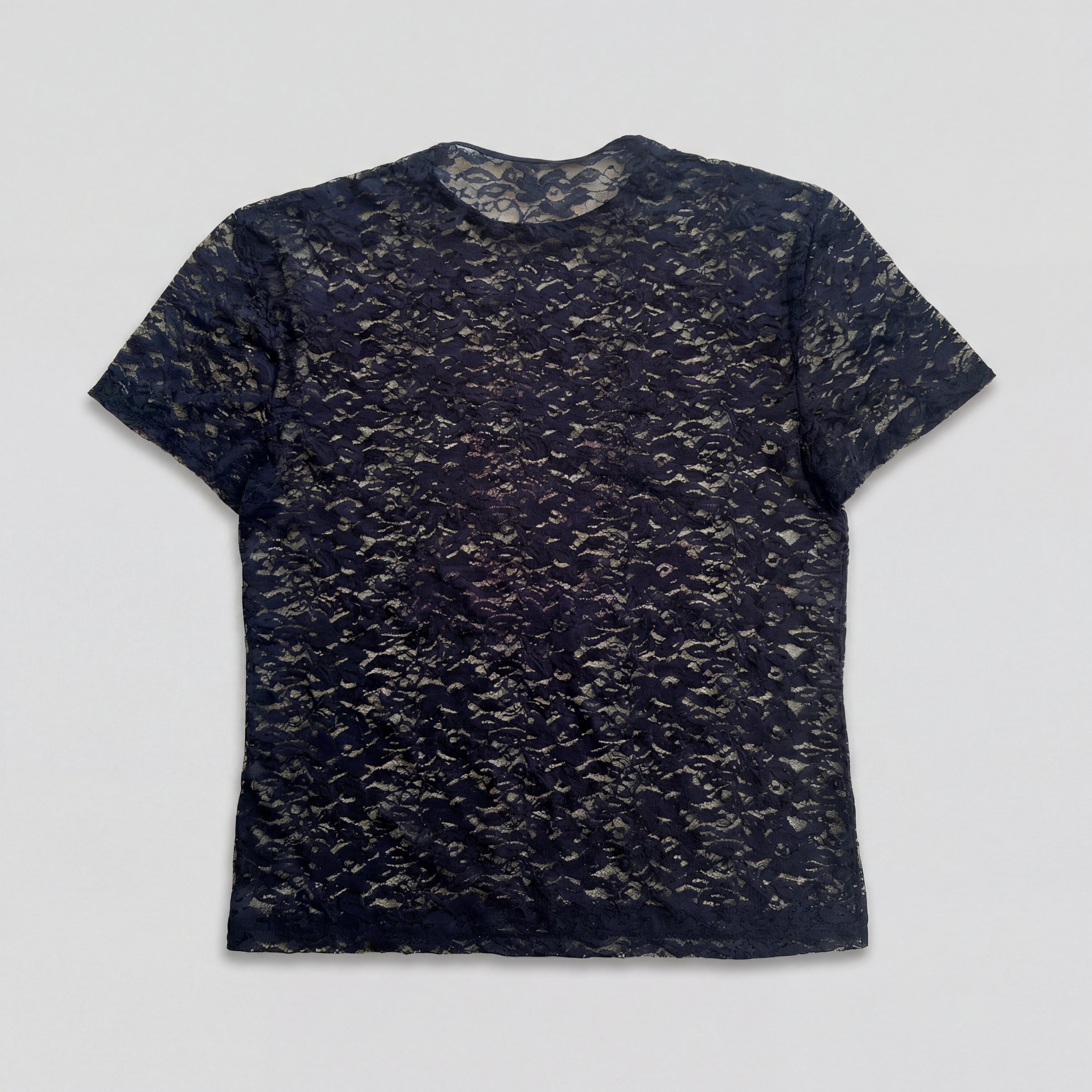 Playera Oversize Encaje Negro - JIMIN